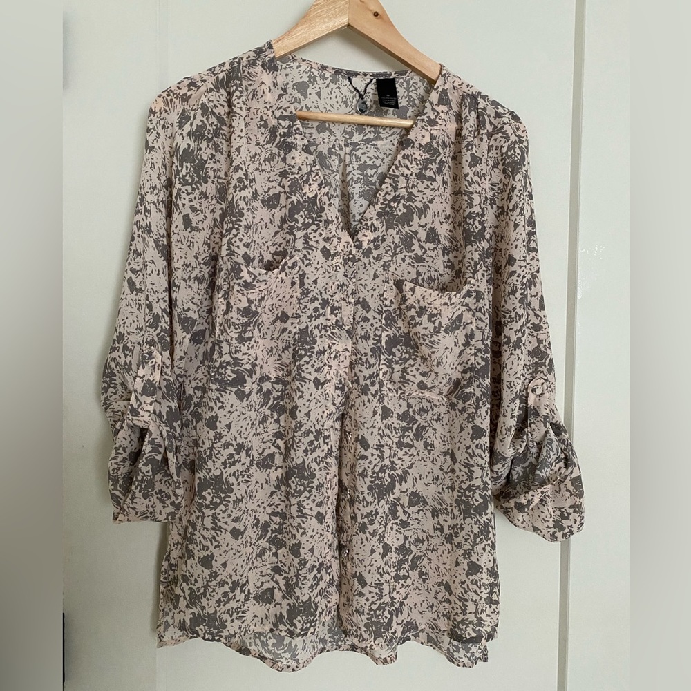 Sheer blouse